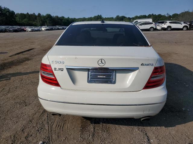 Sedans MERCEDES-BENZ C-CLASS 2012 Biały