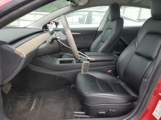  TESLA MODEL 3 2022 Czerwony