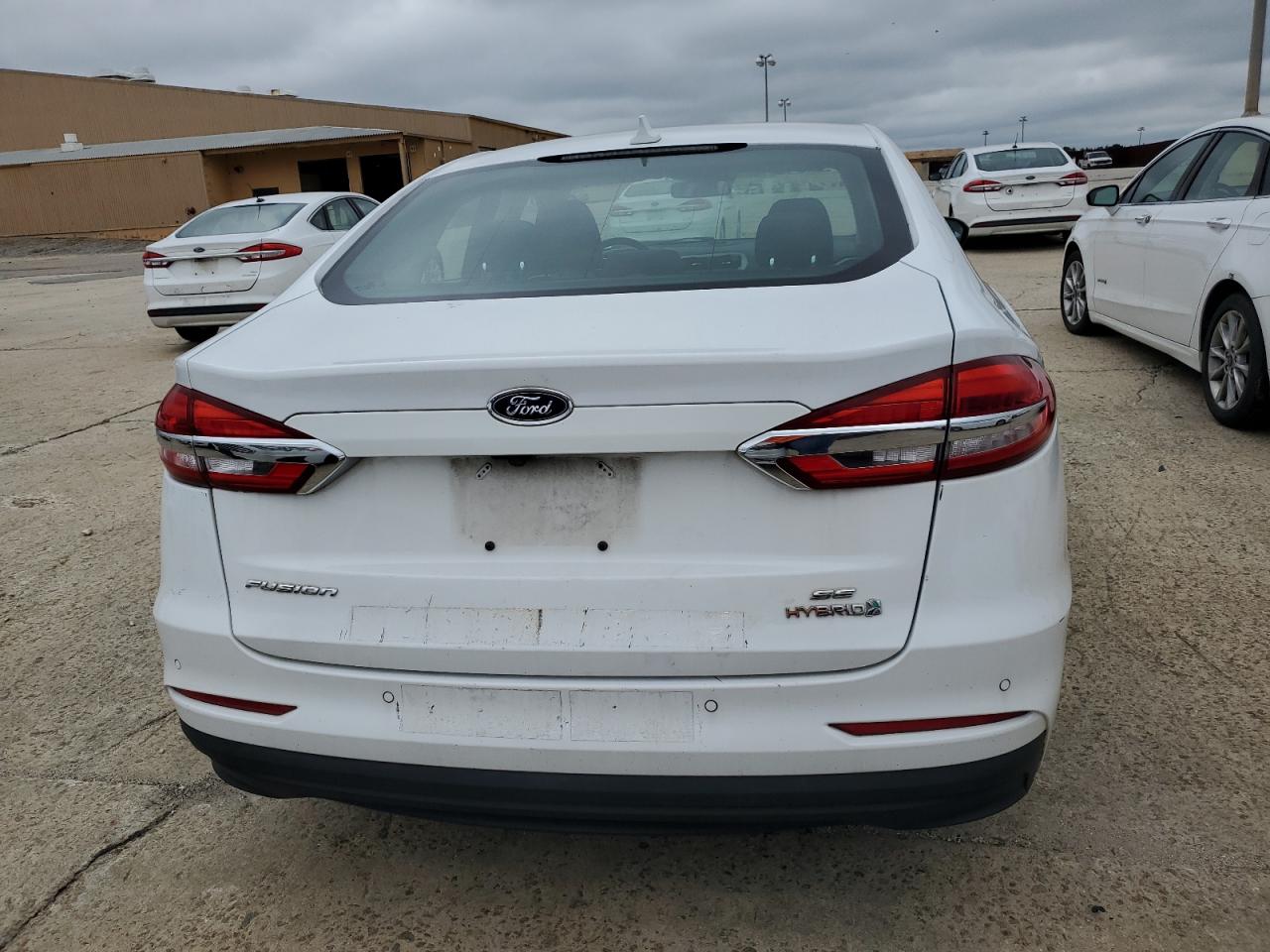 2019 Ford Fusion Se VIN: 3FA6P0LU7KR285115 Lot: 54029855