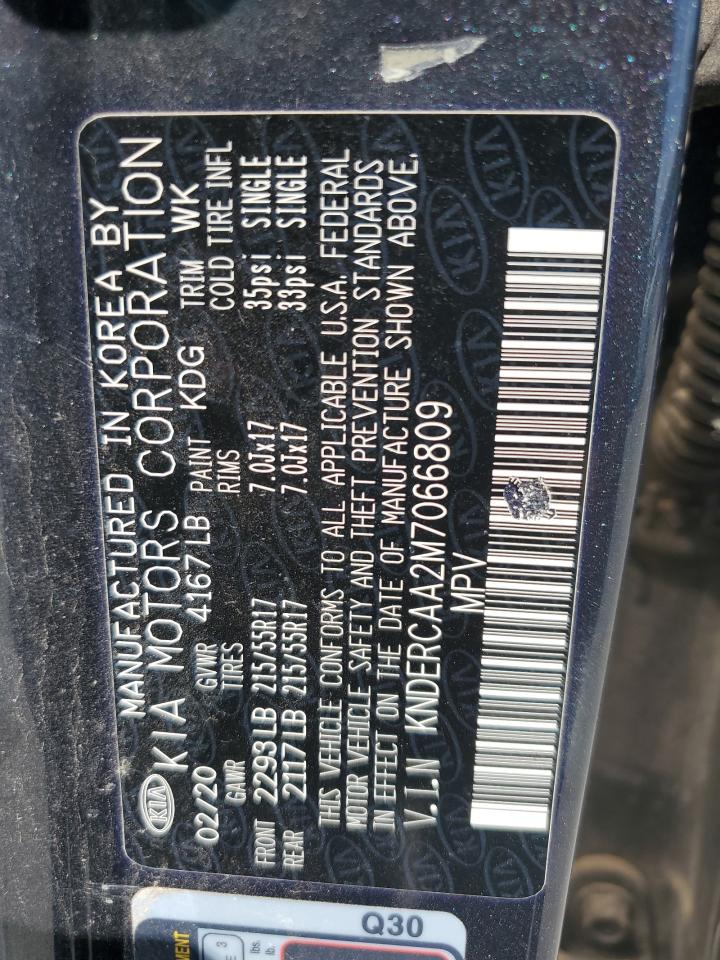 2021 Kia Seltos Ex VIN: KNDERCAA2M7066809 Lot: 68531685