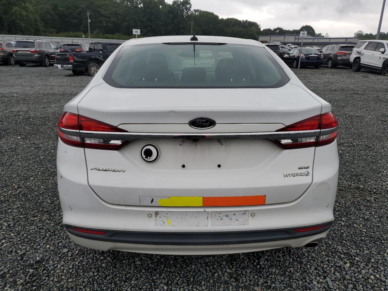 2017 Ford Fusion Se Hybrid VIN: 3FA6P0LU3HR359543 Lot: 54028055