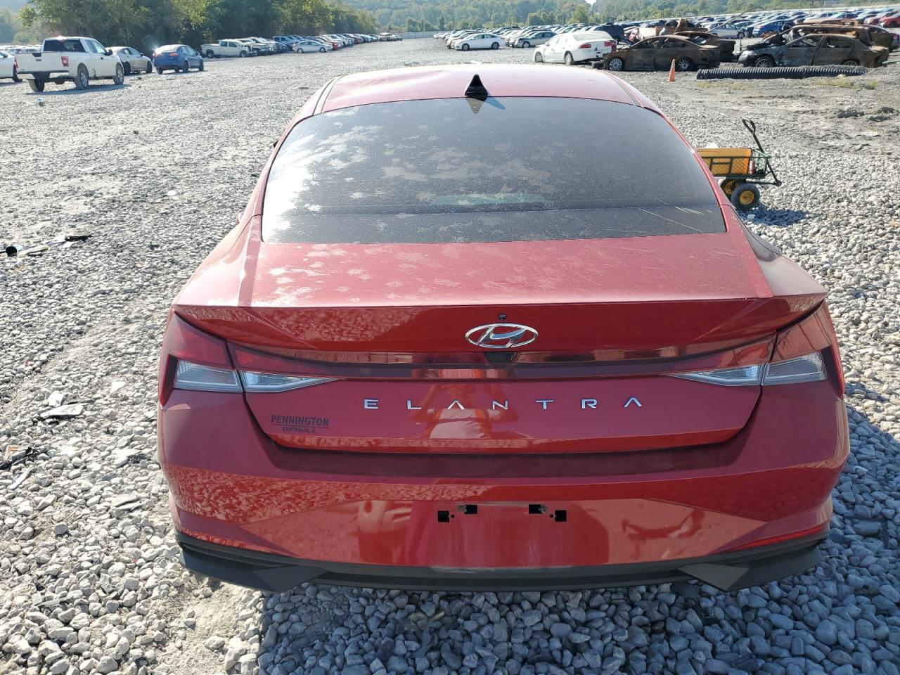 2022 Hyundai Elantra Sel VIN: KMHLM4AG2NU338144 Lot: 70885175
