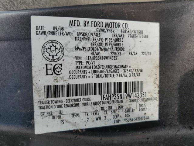 2009 FORD FOCUS SE  
