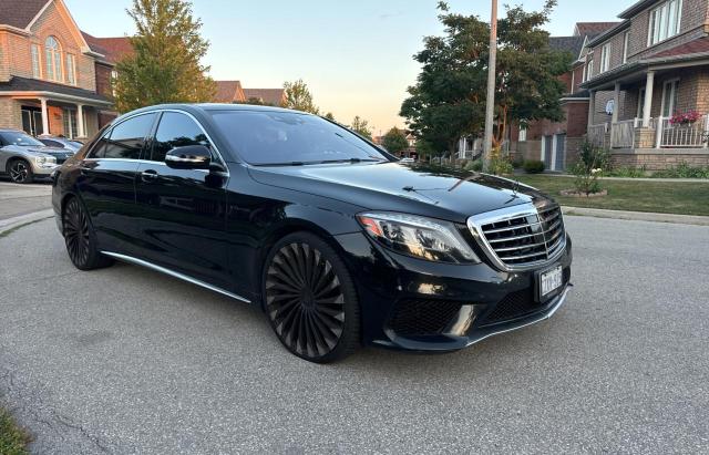2015 MERCEDES-BENZ S 63 AMG   for sale at Copart ON - TORONTO