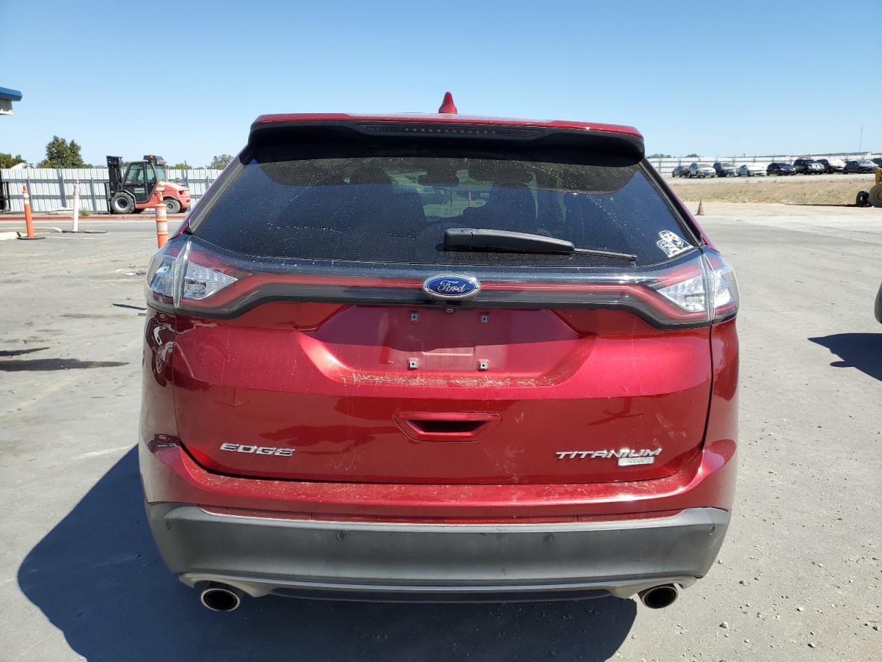 2017 Ford Edge Titanium VIN: 2FMPK3K92HBB91397 Lot: 67985095