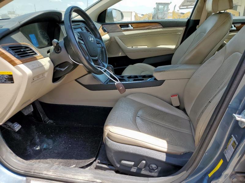  HYUNDAI SONATA 2015 Granatowy