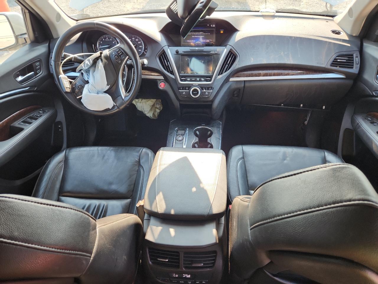 2017 Acura Mdx Technology VIN: 5FRYD3H58HB011851 Lot: 68439015