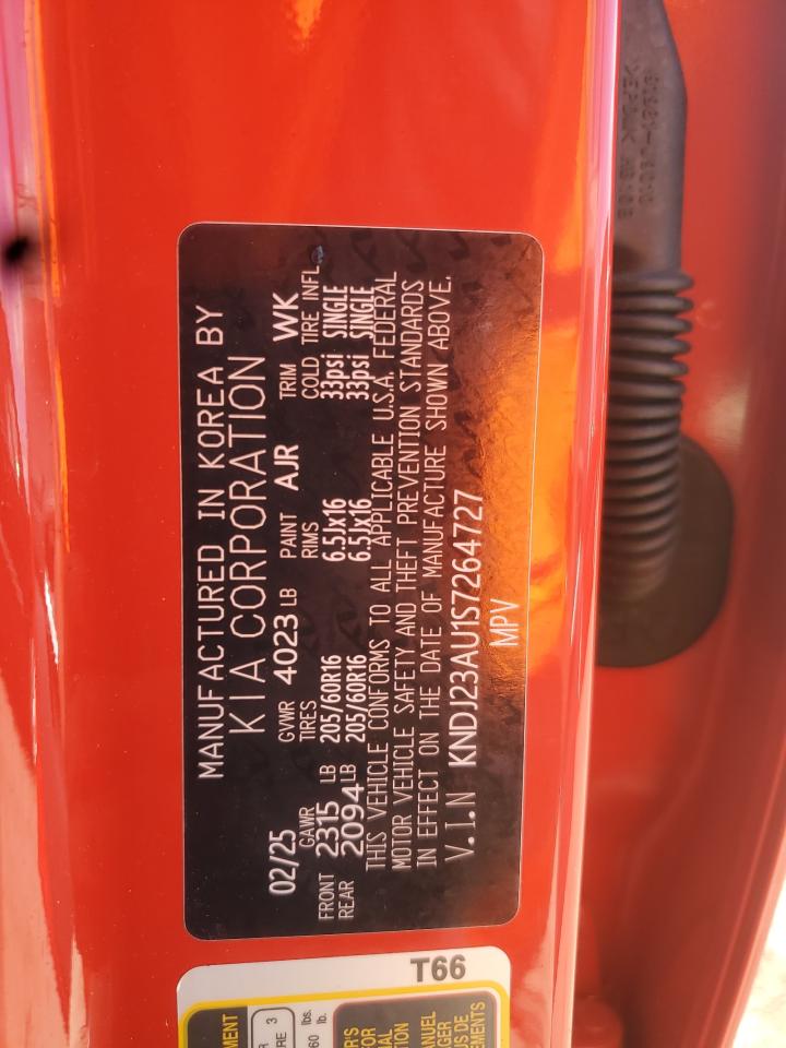 2025 Kia Soul Lx VIN: KNDJ23AU1S7264727 Lot: 69602375