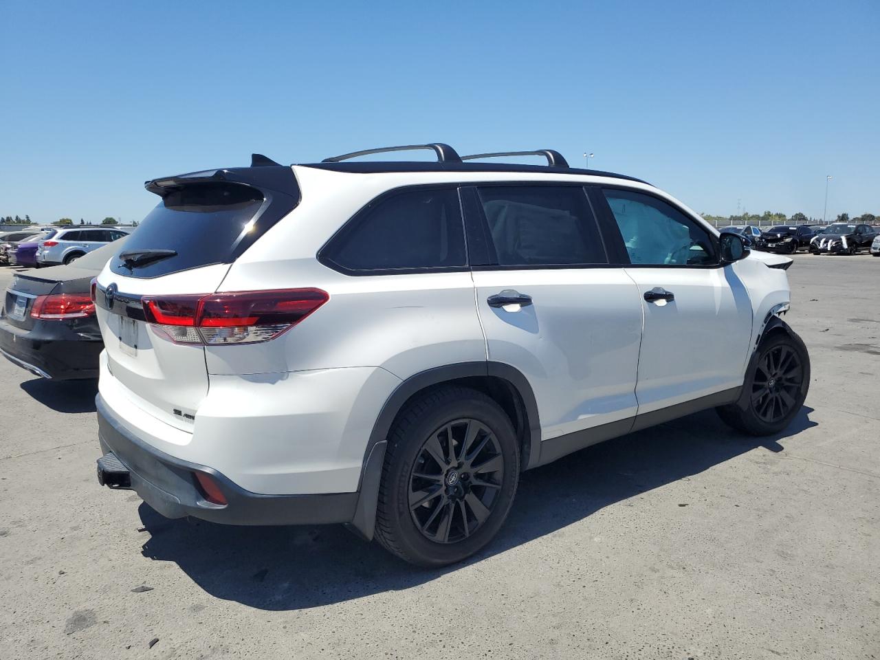 2019 Toyota Highlander Se white null gas 5TDJZRFH9KS978427 photo #4