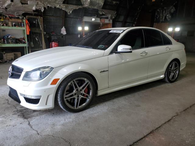 2012 MERCEDES-BENZ C 63 AMG   for sale at Copart NY - ALBANY
