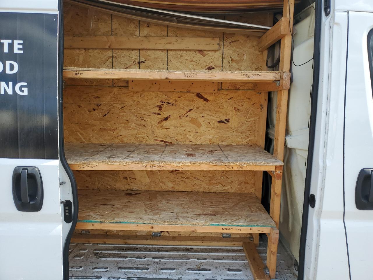 2019 Ram Promaster 2500 2500 High VIN: 3C6TRVCG8KE539427 Lot: 95297125