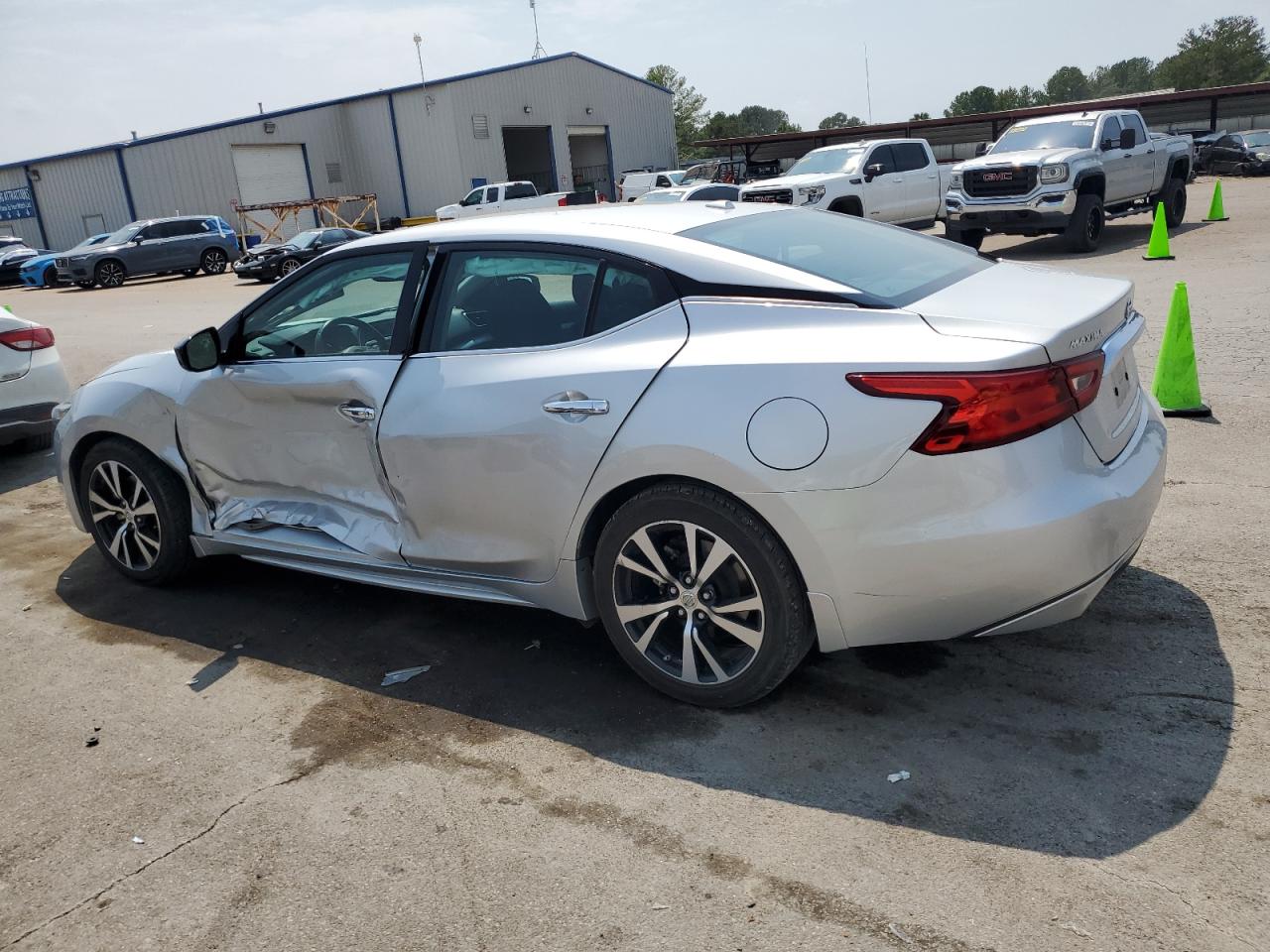 2017 Nissan Maxima 3.5S silver null gas 1N4AA6AP3HC448734 photo #3