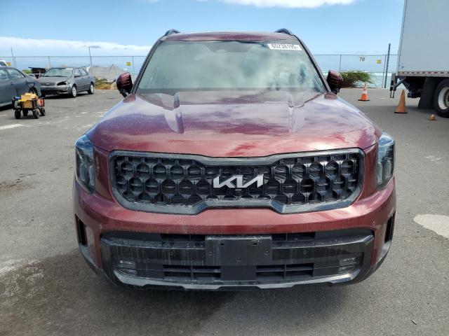  KIA TELLURIDE 2024 Бордовый
