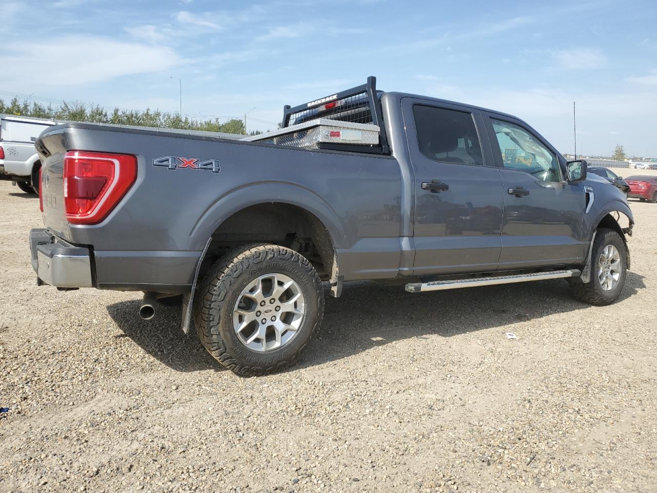 2022 Ford F150 Supercrew grey null gas 1FTFW1E57NKD11830 photo #4