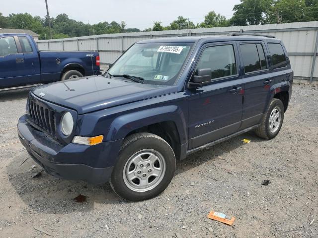  JEEP PATRIOT 2017 Blue