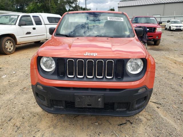  JEEP RENEGADE 2018 Оранжевый