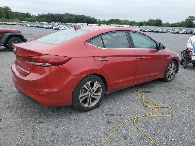 Sedans HYUNDAI ELANTRA 2017 Czerwony