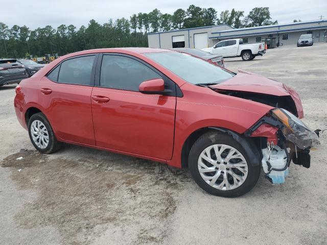  TOYOTA COROLLA 2019 Красный