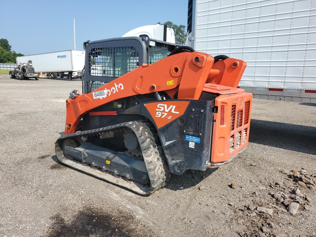 2025 Kubota Svl97-2 Tracked Skid Steer Loader orange null null KBCZ064CKR1L90144 photo #4