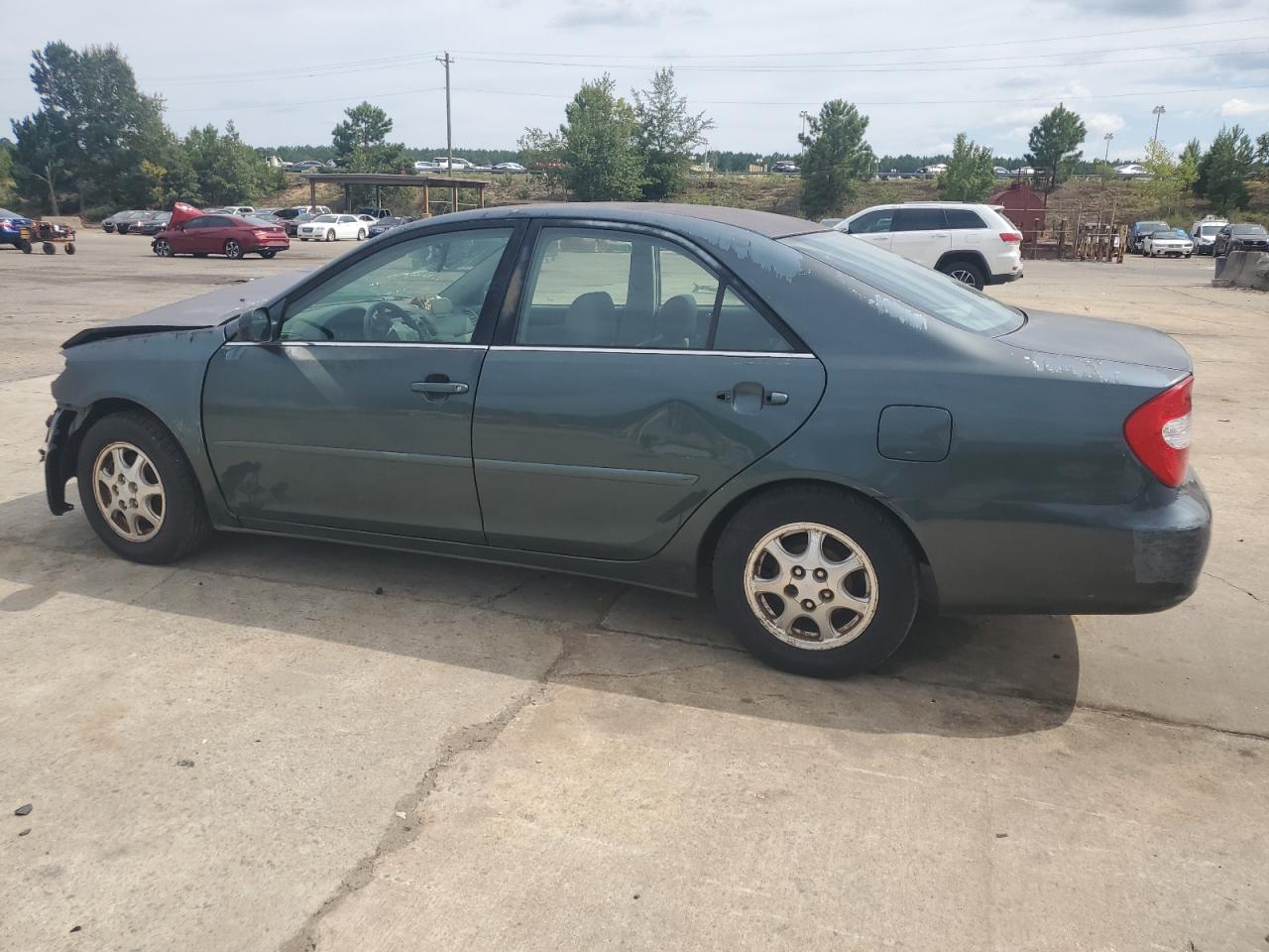 2003 Toyota Camry Le turquoise null gas 4T1BE32KX3U693680 photo #3