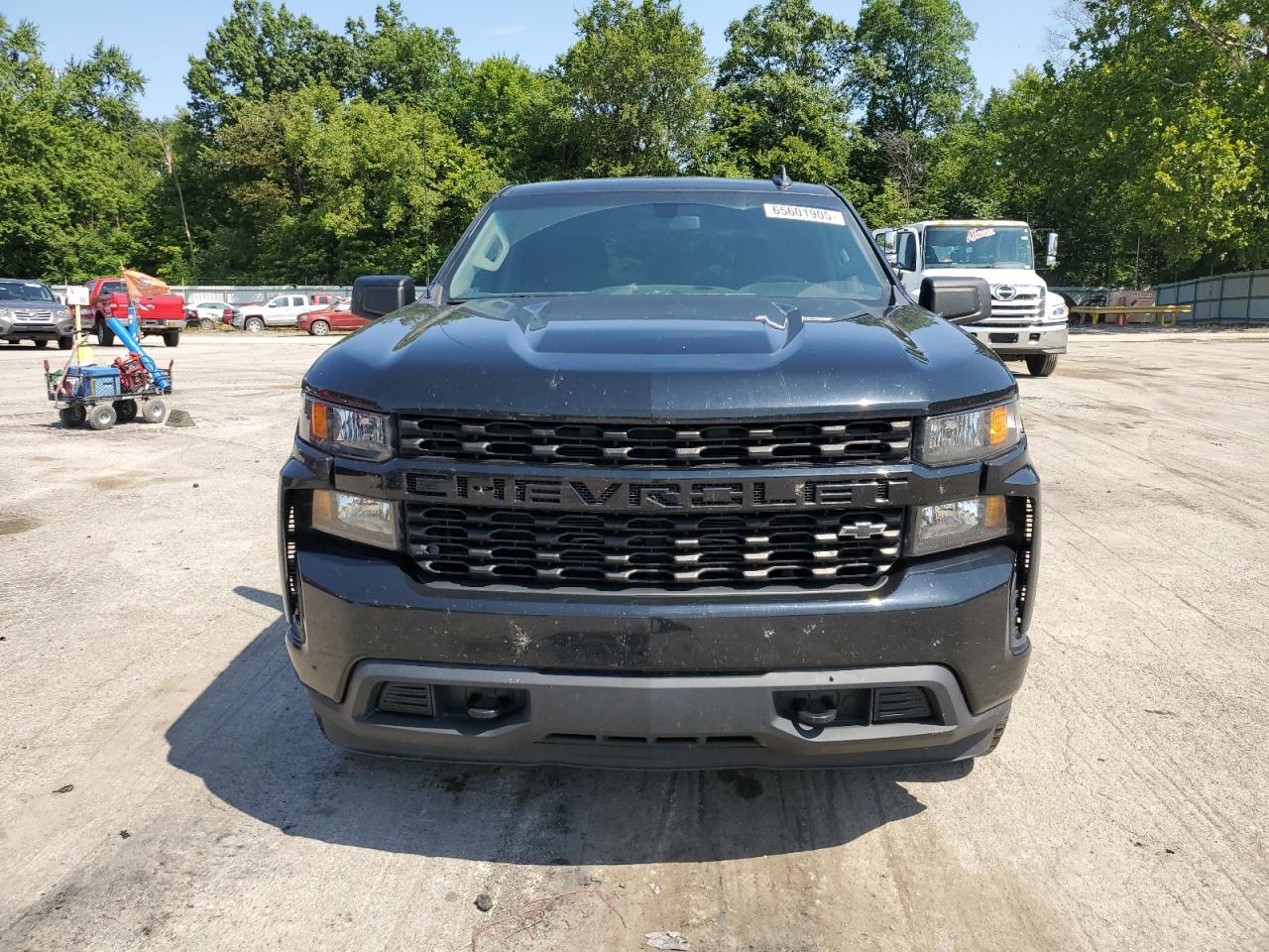 2021 Chevrolet Silverado K1500 Custom VIN: 1GCRYBEK6MZ294060 Lot: 65601905