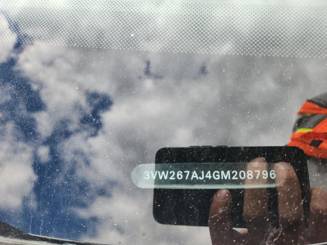 2016 Volkswagen Jetta S VIN: 3VW267AJ4GM208796 Lot: 70602435