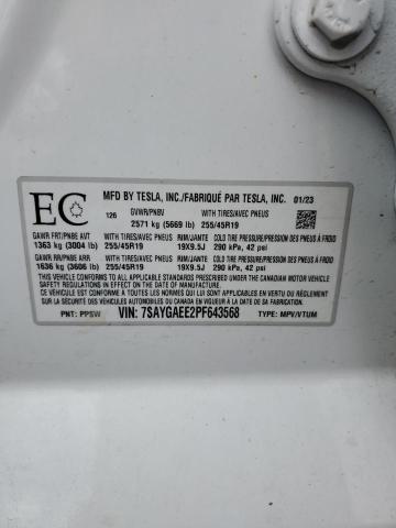 2023 TESLA MODEL Y   