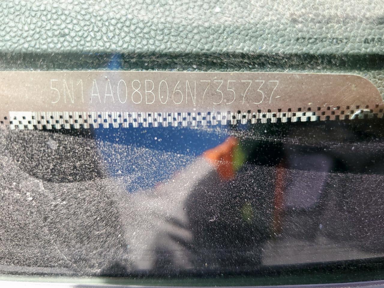 2006 Nissan Armada Se VIN: 5N1AA08B06N735737 Lot: 70840185