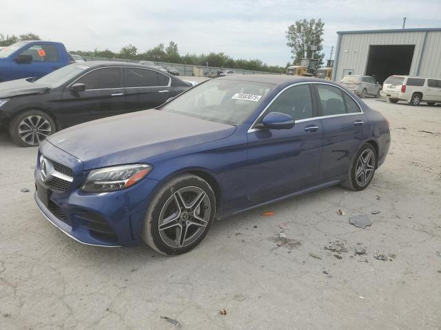  MERCEDES-BENZ C-CLASS 2021 Синий