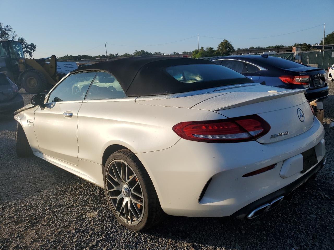 2017 Mercedes-Benz C 63 Amg white null gas WDDWK8GB0HF510373 photo #3