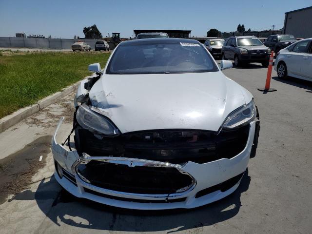 Hatchbacks TESLA MODEL S 2014 Biały