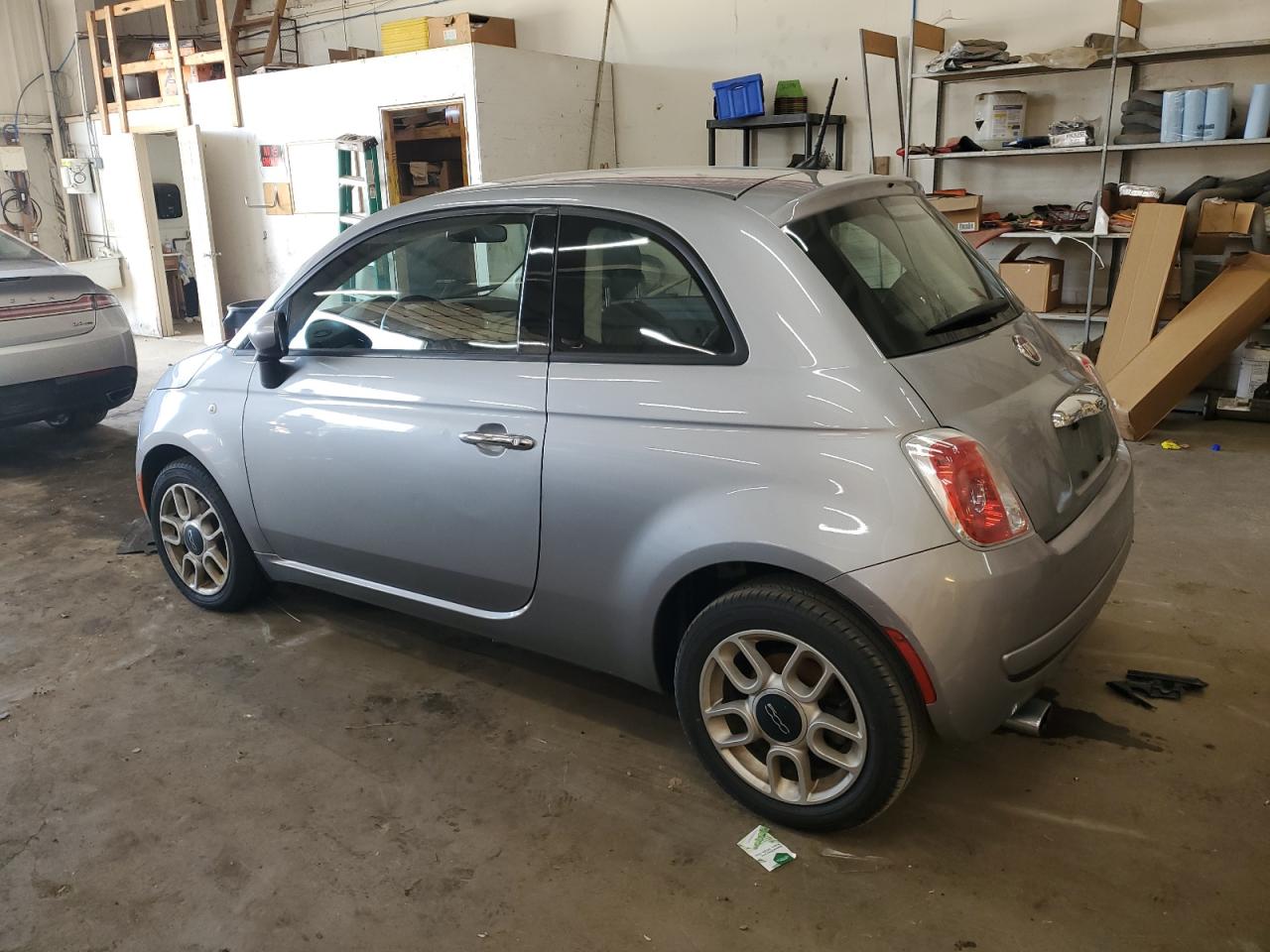 2015 Fiat 500 Pop silver null gas 3C3CFFAR5FT680991 photo #3