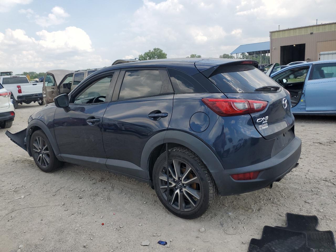 2017 Mazda Cx-3 Touring blue null gas JM1DKFC72H0175045 photo #3