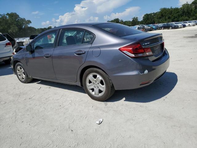 Sedans HONDA CIVIC 2014 Szary