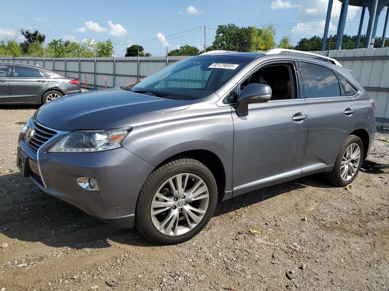 2013 Lexus Rx 350 Base grey null gas 2T2BK1BA3DC211134 photo #1