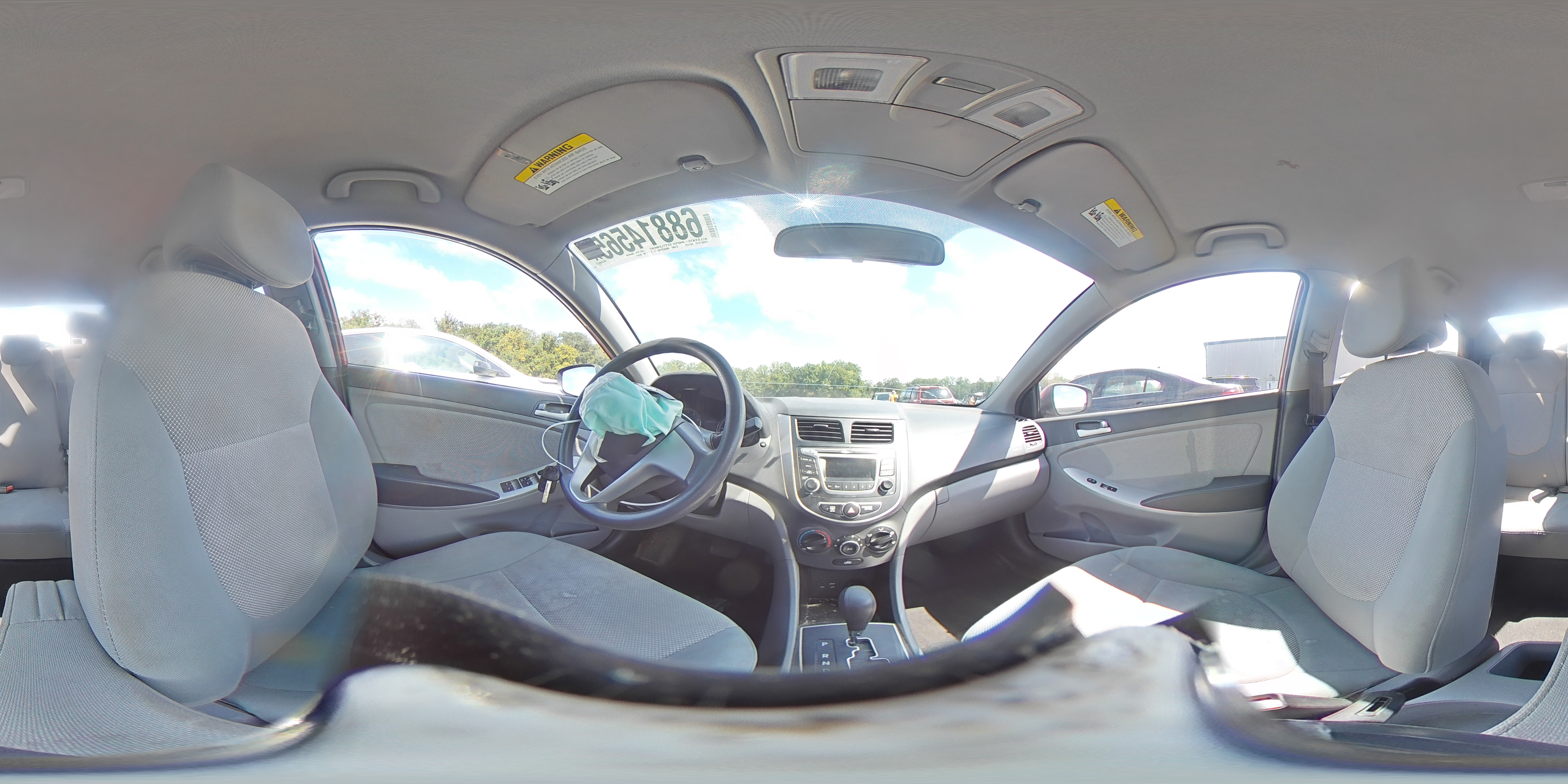 2014 Hyundai Accent Gls VIN: KMHCT4AE6EU683422 Lot: 68814565