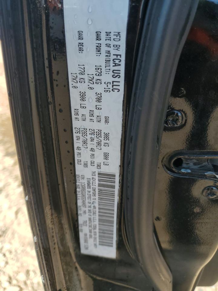 2016 Ram 1500 Slt VIN: 1C6RR6GG0GS340497 Lot: 68979415