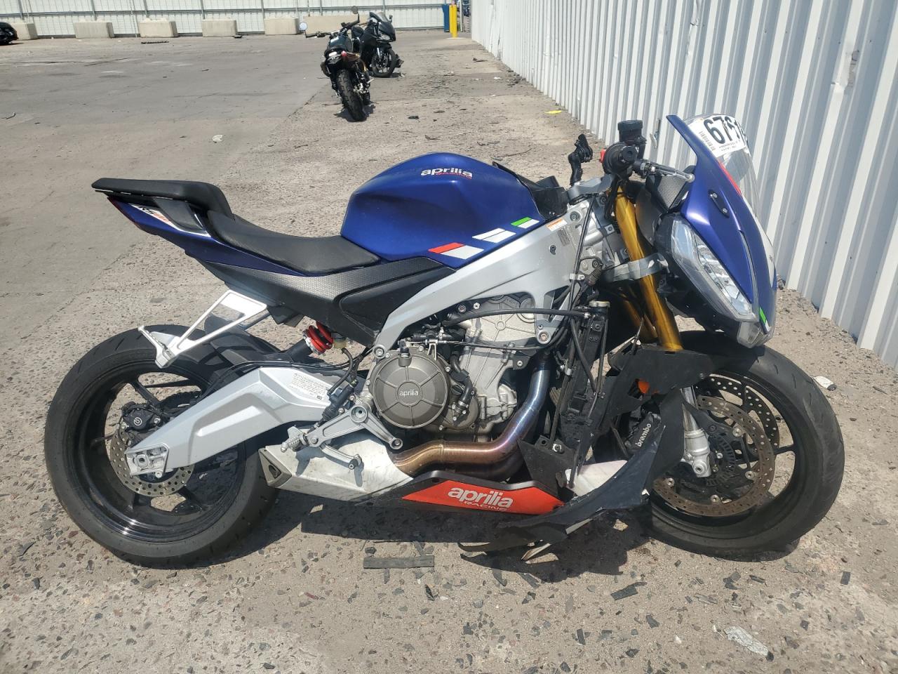 2023 Aprilia Rs 660 blue null gas ZD4KSUG09PS001389 photo #1