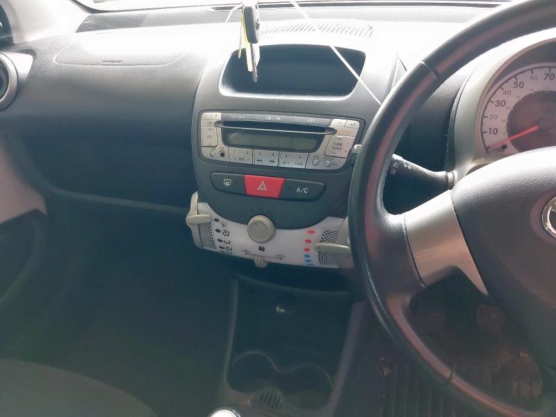 2013 TOYOTA AYGO FIRE