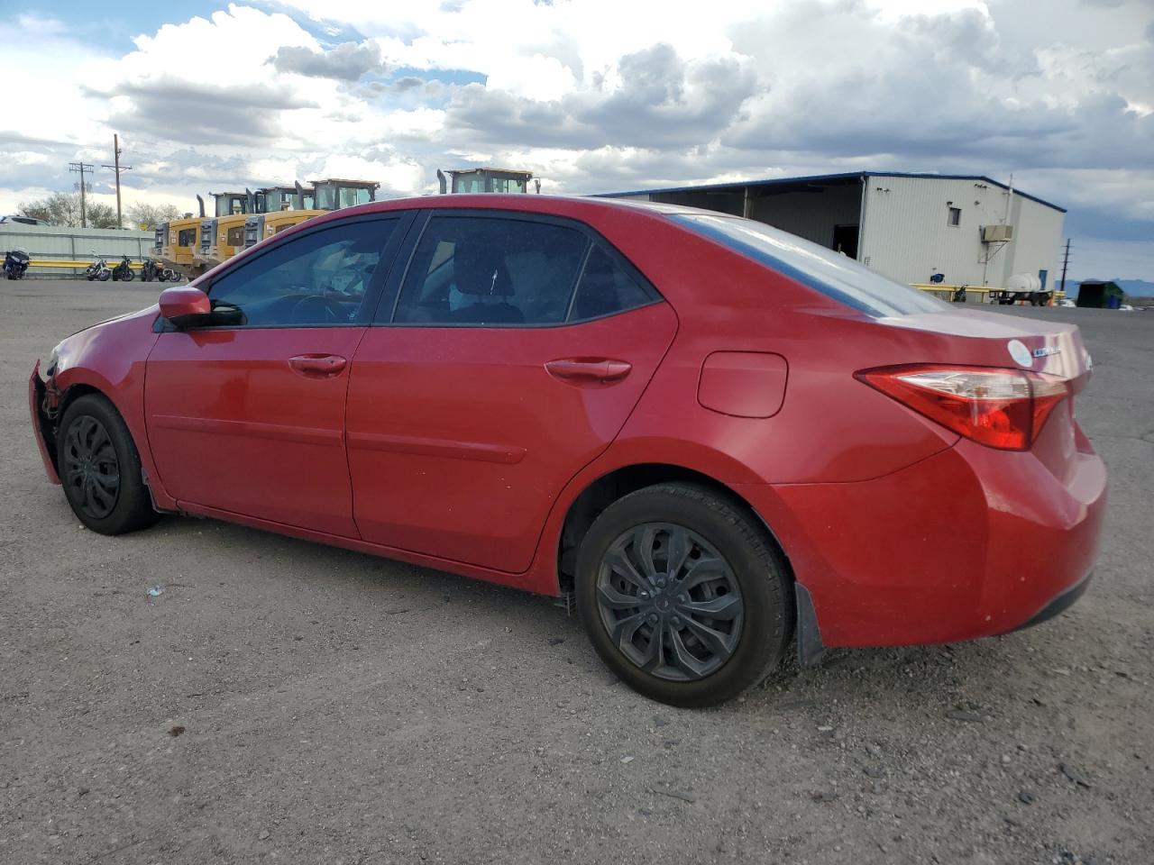 2017 Toyota Corolla L red null gas 5YFBURHE8HP631761 photo #3