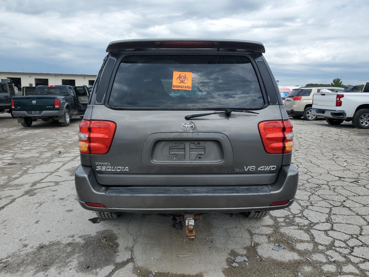 2003 Toyota Sequoia Limited VIN: 5TDBT48A53S195616 Lot: 70588735