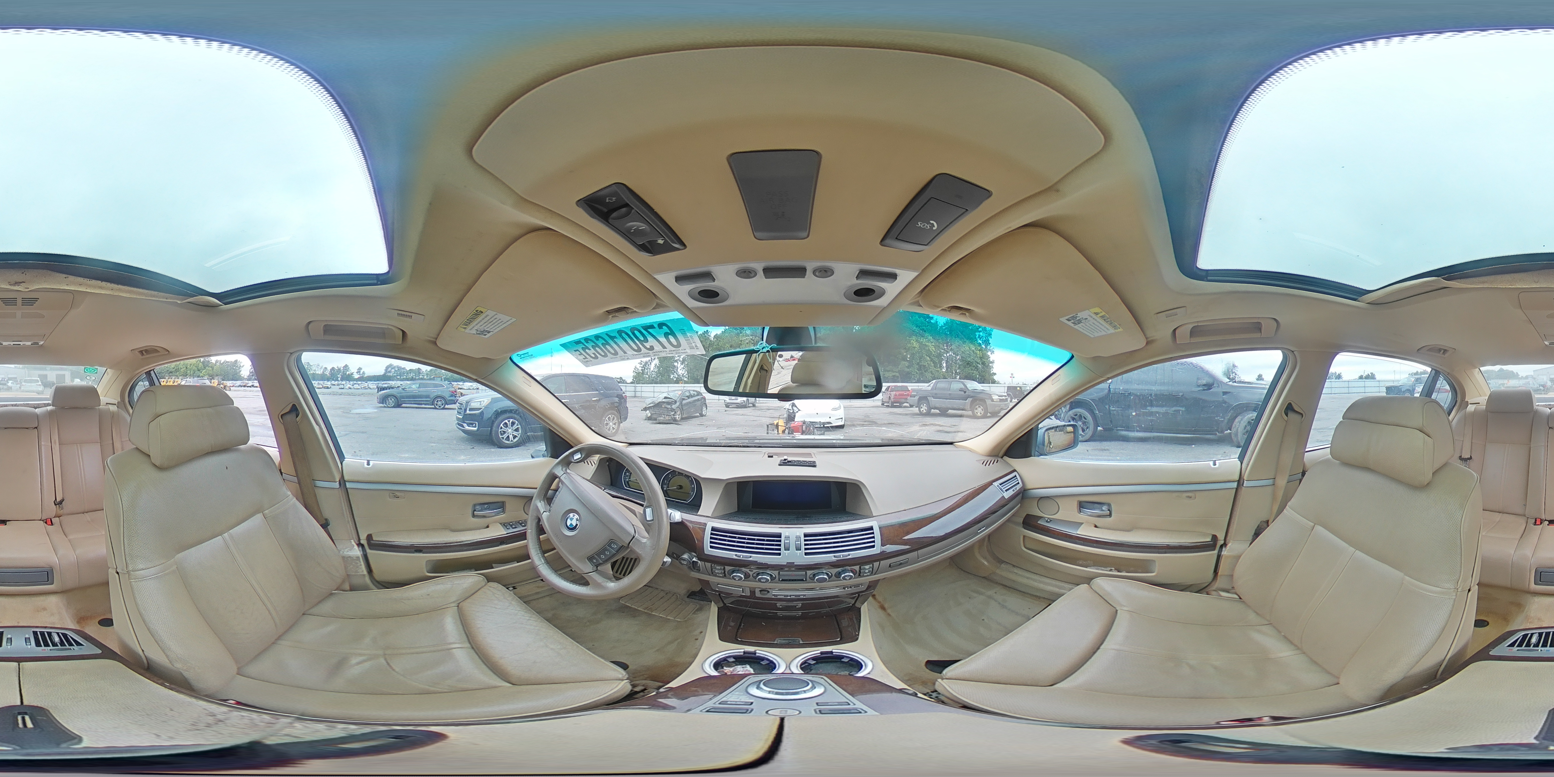 2006 BMW 750 Li VIN: WBAHN83526DT38041 Lot: 67901665