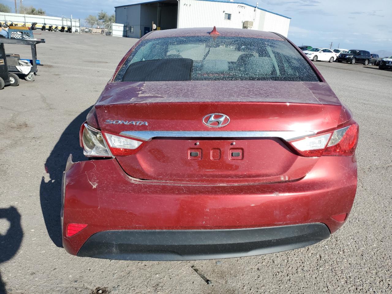 2014 Hyundai Sonata Gls VIN: 5NPEB4AC6EH869406 Lot: 68473825