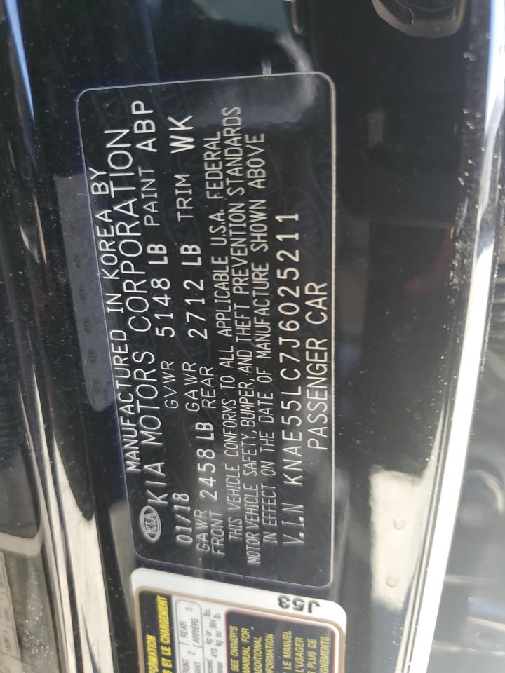 2018 Kia Stinger Gt2 VIN: KNAE55LC7J6025211 Lot: 67279425