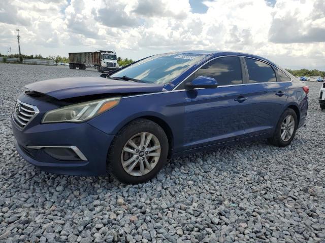 Sedans HYUNDAI SONATA 2016 Granatowy