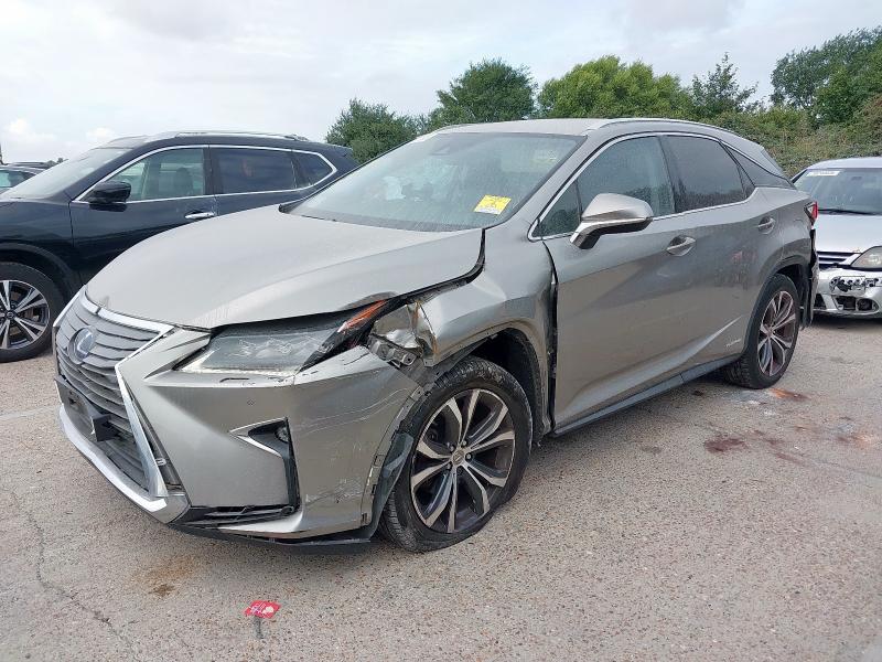 2016 LEXUS RX 450H LUXURY CVT  for sale at Copart SANDWICH
