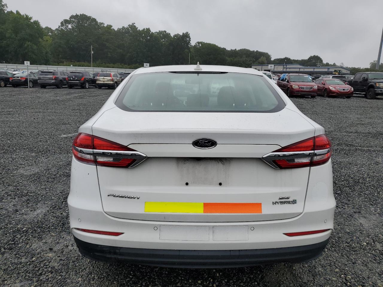 2019 Ford Fusion Se VIN: 3FA6P0LU3KR263967 Lot: 54028245