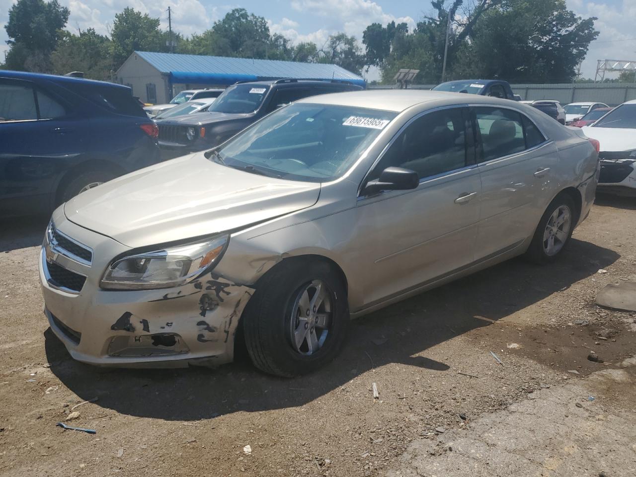 2013 Chevrolet Malibu Ls silver null gas 1G11B5SAXDF349471 photo #1