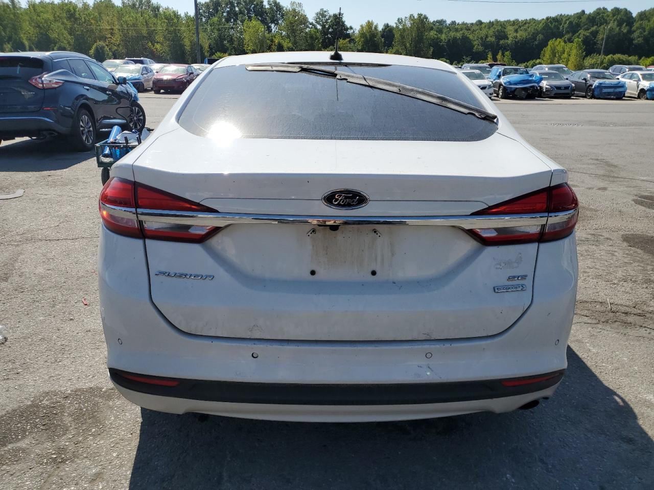 2017 Ford Fusion Se VIN: 3FA6P0HD2HR153395 Lot: 70981805