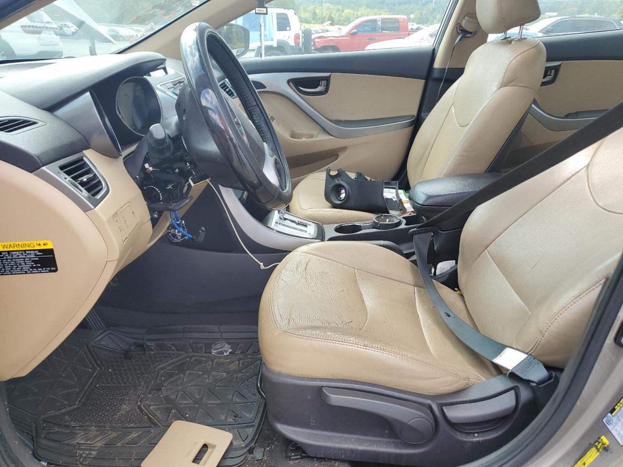 2012 Hyundai Elantra Gls VIN: 5NPDH4AE7CH083042 Lot: 70300425